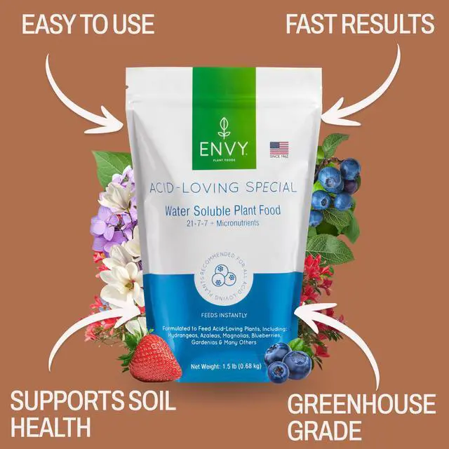 Alt view image 2 of 6 - Plant Foods Acid-Loving Special | Water Soluble Fertilizer | Hydrangea, Azalea, & Berry Plant Food (3lb x3)
