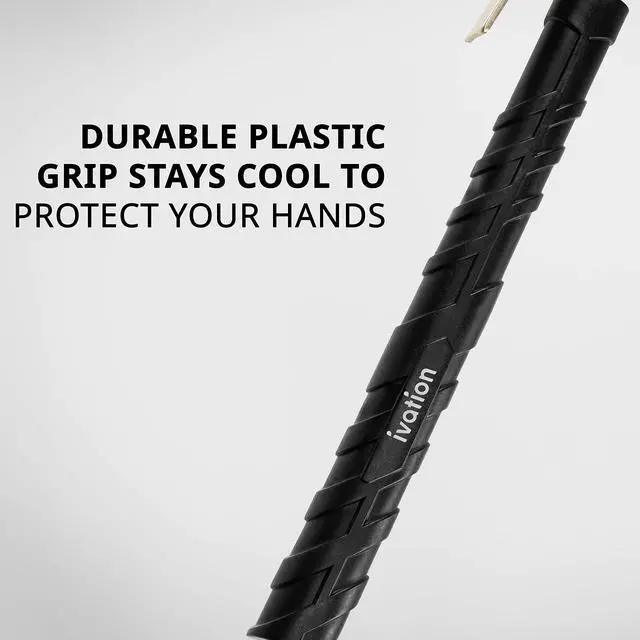 Alt view image 5 of 6 - 500,00 BTU Propane Torch, Heavy Duty Weed Burner, Extra Long 10 Hose, Adjustable Flame Control & Flint Ignitor, Outdoor Weed Killer for Weeds, Snow Melting, Roofing, Roads & More