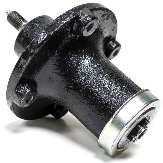 Alt view image 2 of 2 - Genuine Cast Iron Mandrel Assembly for Lawn Mowers / GT52XLS, MZ48, MZ52, MZ61, M-ZT52, M-ZT61, TS 354X / 539131898, 539131767