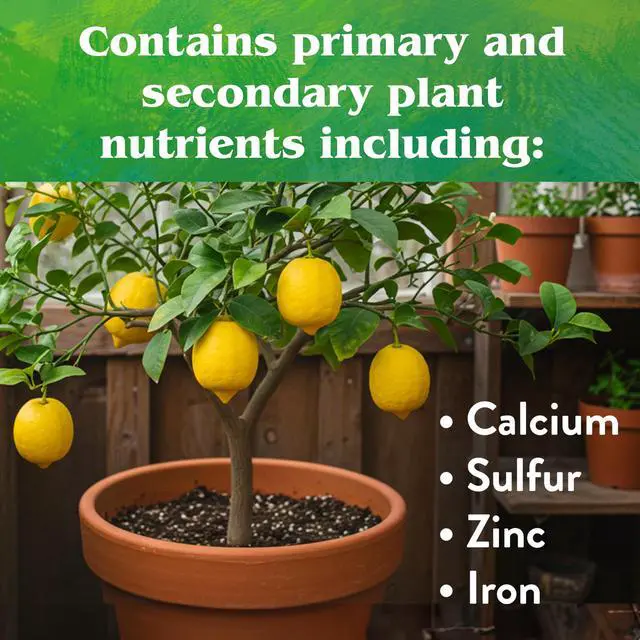 Alt view image 6 of 6 - Organic Citrus Mix - Plant Food for Lemons, Limes, Oranges and Avocados 6-3-3, 25 lb