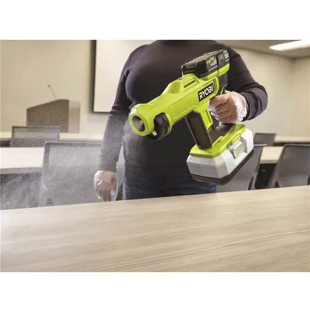 Alt view image 3 of 6 - Ryobi ONE+ 18V Cordless Handheld Electrostatic Sprayer Kit with (1) 2.0 Ah Batteries and Charger