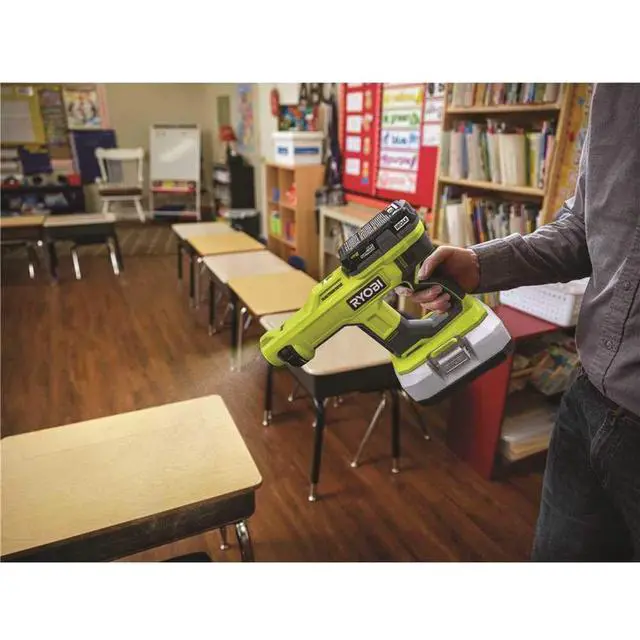 Alt view image 4 of 6 - Ryobi ONE+ 18V Cordless Handheld Electrostatic Sprayer Kit with (1) 2.0 Ah Batteries and Charger