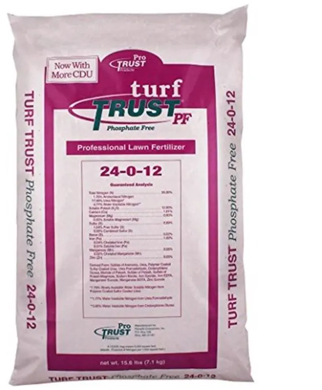 Main image of Pro Trust 71246 Products Turf PF 5M 15.6-Number 24-0-12 Professional Lawn Fertilizer