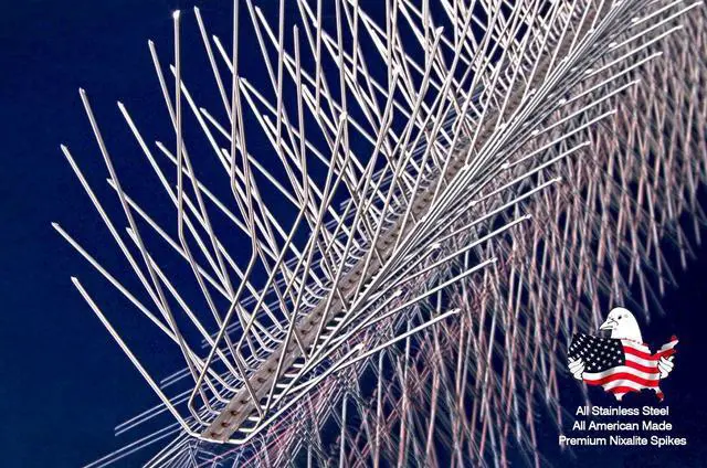 Alt view image 2 of 6 - Bird Spikes Stainless Steel Premium Model S (10 ft, 5-2 ft. Strips)