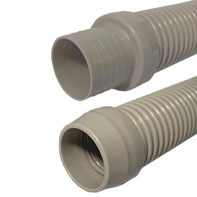 Alt view image 4 of 6 - 9 Pack Universal Swimming Pool Cleaner Suction Hose 48 Long Grey Color for Hayward Navigator, Pool Vac Ultra, AquaBug, Polaris ATV and More