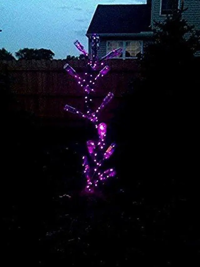 Alt view image 5 of 6 - USA Wine Bottle Tree - Curved Southern Classic -Holds 13 Bottles- 6 FEET- Most Popular