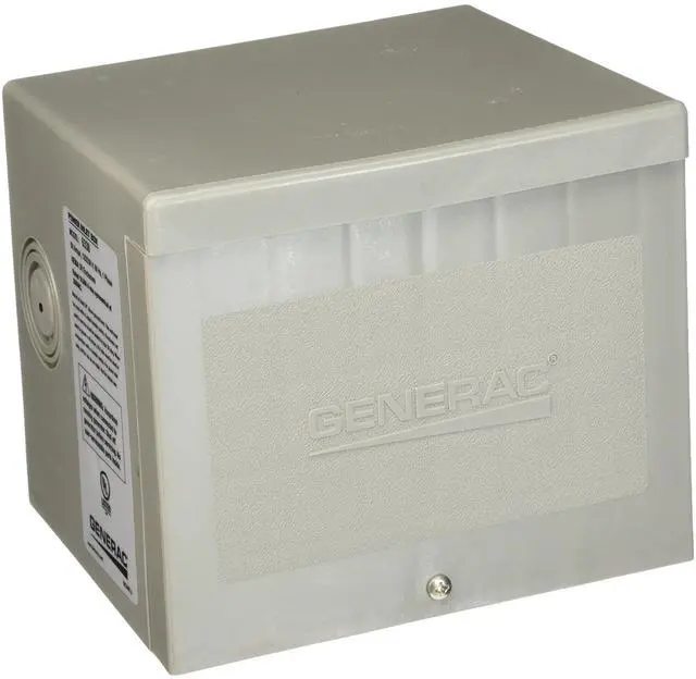 Main image of 6338 50-Amp 125/250-Volt Raintight Power Inlet Box - Secure Outdoor Generator Connection