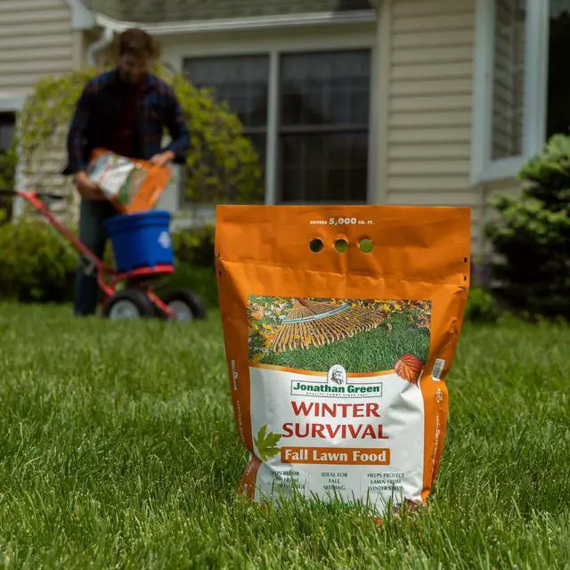 Alt view image 3 of 5 - (12414) Winter Survival Fall Lawn Food - 10-0-20 Fall Lawn Fertilizer (15,000 Sq. Ft.)