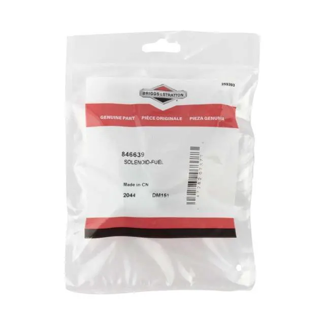 Alt view image 2 of 3 - Briggs and Stratton 846639 Fuel Solenoid