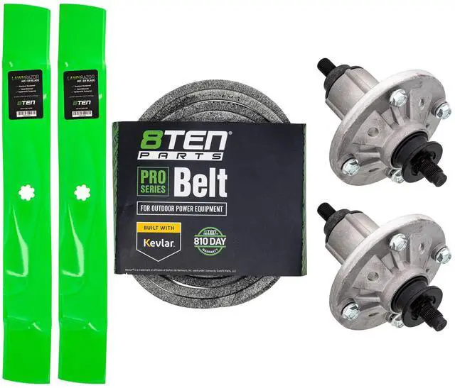 Main image of Blade Spindle Belt Kit for John Deere 115 105 125 135 102 107S 42-Inch Deck GX22151 GY20454 GX20072