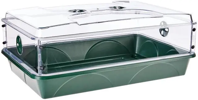 Main image of 93774 Domed Propagator, 1 Height Extender, Green