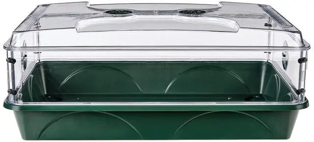 Alt view image 2 of 6 - 93774 Domed Propagator, 1 Height Extender, Green