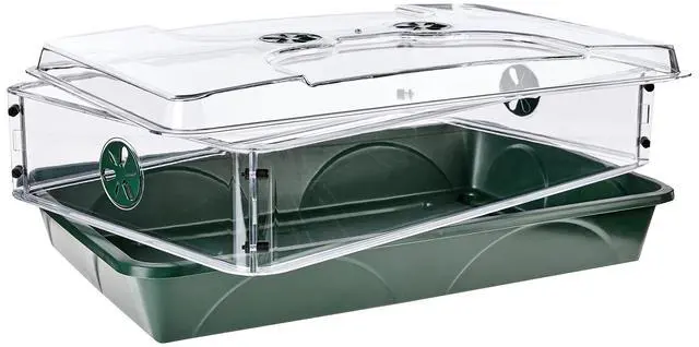 Alt view image 3 of 6 - 93774 Domed Propagator, 1 Height Extender, Green