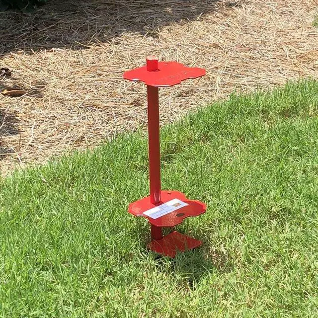Alt view image 5 of 6 - White Address Post 32 Tall Address Marker - Customized Black House Numbers All Hardware & Stake Included Help Emergency Vehicles Find Your Home (Essex Cap)