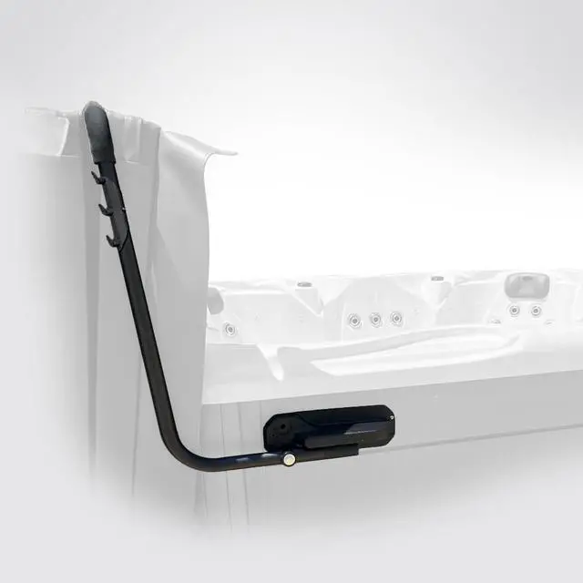 Main image of Cover Lifts Pivot Top Mount Spa & Hot Tub Cover Lift Removal System Double Coated Aluminum Structure Fits Most Spas & Hot Tubs (Black)