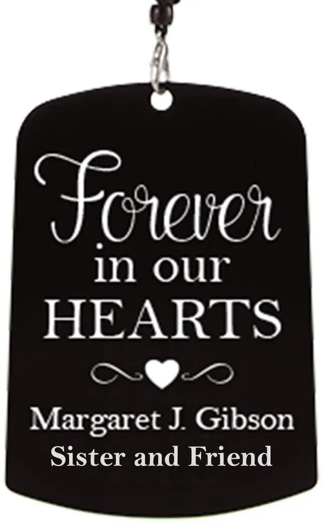 Alt view image 3 of 6 - Personalized Memorial Sonnet Wind Chime - 38" H - Sympathy - Condolences