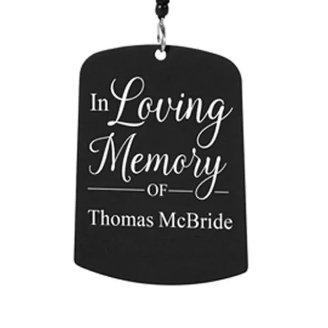 Alt view image 3 of 6 - Personalized Memorial Wind Chime - Engraved Sonnet - Sympathy - Custom Condolences - in Loving Memory