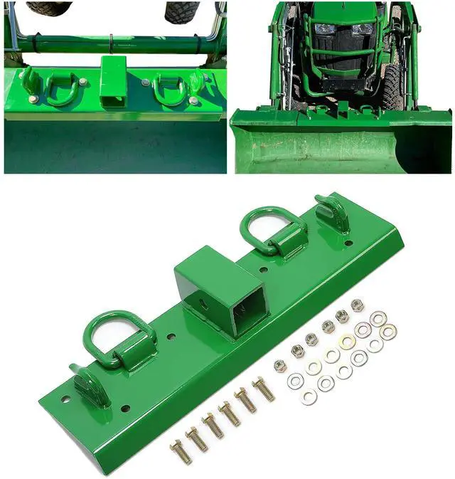 Main image of Tractor Grab Hooks 4.96" W × 21.93" L Compact Tractor Bolt on Grab Hooks Compatible with John Deere John Deere 4100 4010 4110 4115 2320 2520 2720 2025r 2032r 2038r 2" Receiver