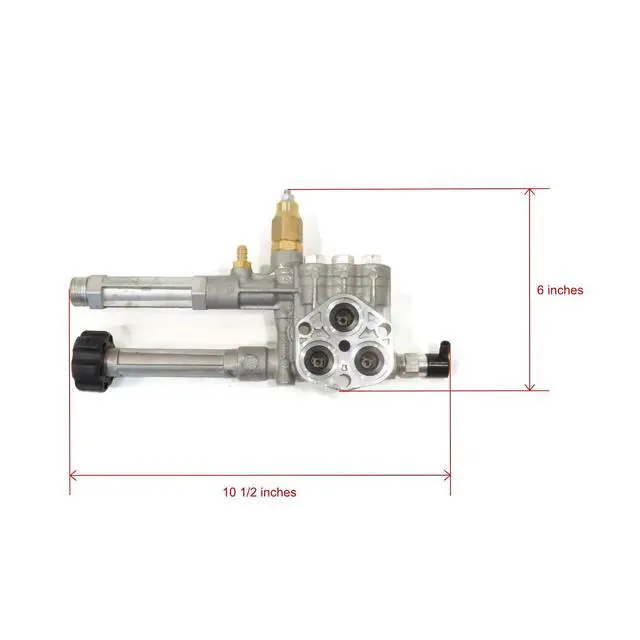 Alt view image 2 of 6 - AR42518 Complete Pump Head Assy for Troy Bilt RMW SRMW Pumps SRMW2.2G26 / RMW2.2G24 Pump Head AR42518 AR43061 AR42940