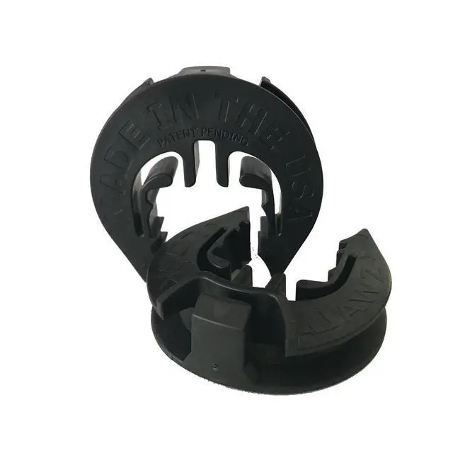 Alt view image 2 of 6 - T-360 Electric Fence T-Post Insulator - Black (Bulk Qty: 100)