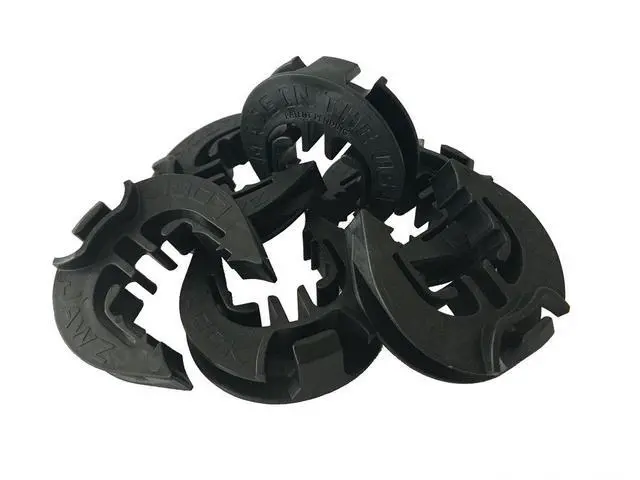Alt view image 5 of 6 - T-360 Electric Fence T-Post Insulator - Black (Bulk Qty: 100)