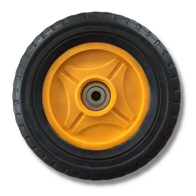 Main image of 8" Plastic Rear Wheel w/bearing&tire Assy Rep. Part# 7058-8