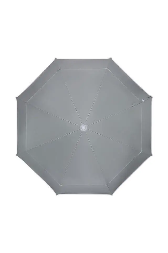 Alt view image 4 of 6 - Beach Umbrella - UPF 50+ Sun Protection - Intego in Silver
