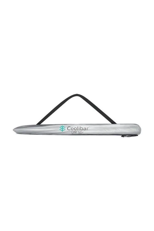 Alt view image 5 of 6 - Beach Umbrella - UPF 50+ Sun Protection - Intego in Silver