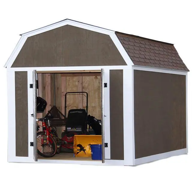 Alt view image 5 of 6 - 50% Structurally Stronger Truss Design Easy Shed Kit Builds 6'14 Widths Any Length - Bonus Miter Template, Storage Barn Garage Playhouse Easy Framing Kit - 2x4 Basic Barn Roof DIY EZ Framer Kit