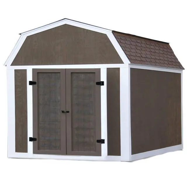 Alt view image 6 of 6 - 50% Structurally Stronger Truss Design Easy Shed Kit Builds 6'14 Widths Any Length - Bonus Miter Template, Storage Barn Garage Playhouse Easy Framing Kit - 2x4 Basic Barn Roof DIY EZ Framer Kit
