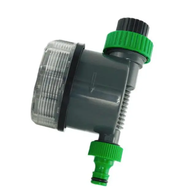 Alt view image 2 of 4 - Gravity System Timer (W/ADAPTERS) | Ideal for Drip Irrigation & Irrigation System Kit(s) | Battery-Operated Irrigation Controllers/Hose Timer | No Pressure Needed!