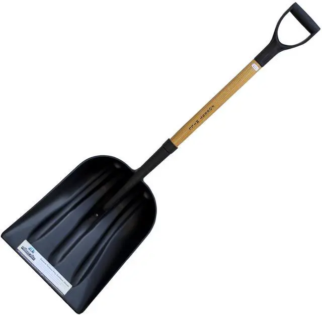 Main image of Manufacturing General Purpose Poly Gardener Scoop Shovel (Black Poly, 48-Inch)