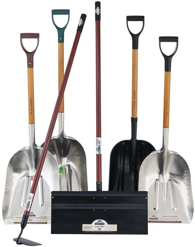 Alt view image 3 of 5 - Manufacturing General Purpose Poly Gardener Scoop Shovel (Black Poly, 48-Inch)