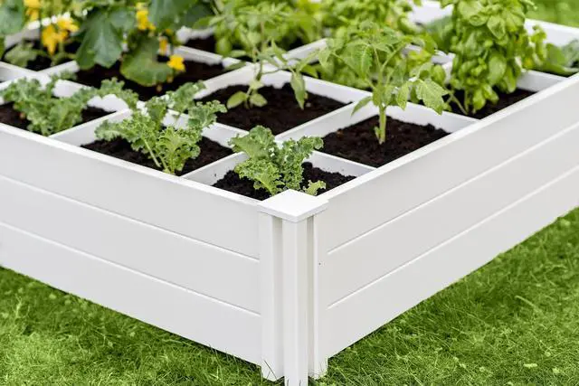 Alt view image 2 of 6 - Gardens 4x4 Garden Bed with Grow Grid, Packaging may vary