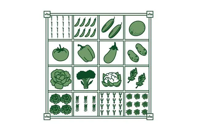 Alt view image 6 of 6 - Gardens 4x4 Garden Bed with Grow Grid, Packaging may vary