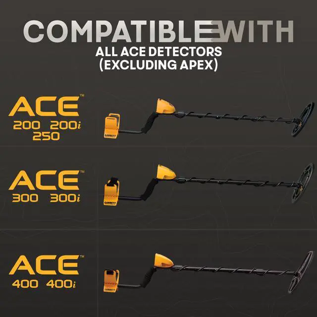 Alt view image 4 of 6 - Garrett 9"x12" Ace Proformance Elliptical Metal Detector Searchcoil 2221900