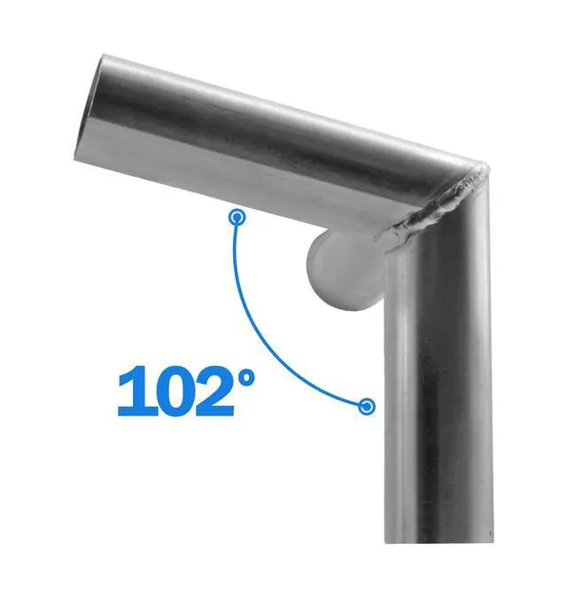 Alt view image 3 of 6 - GoodsZone Canopy Fittings Set 1-3/8" Slant roof Carport Gazebo Lean to Shed Frame Connectors Coupling, Full Set for 6, 8, 10 Legs, Without Poles (for 4 Legs)