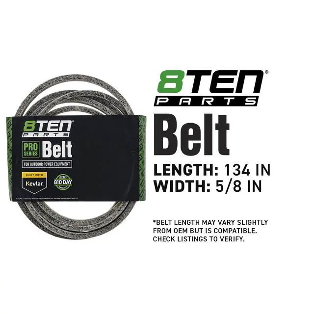Alt view image 4 of 6 - Spindle Belt Blade Kit for MTD Cub Cadet LT1050 i1050 LGT1050 SLT1550 Troy Bilt TB2450 50 inch Deck
