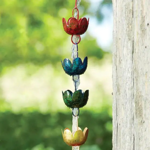 Alt view image 2 of 6 - ANCIENTRCLILMIR Lily Multicolor Rain Chainc, Unisex-Adult (Set of 1)