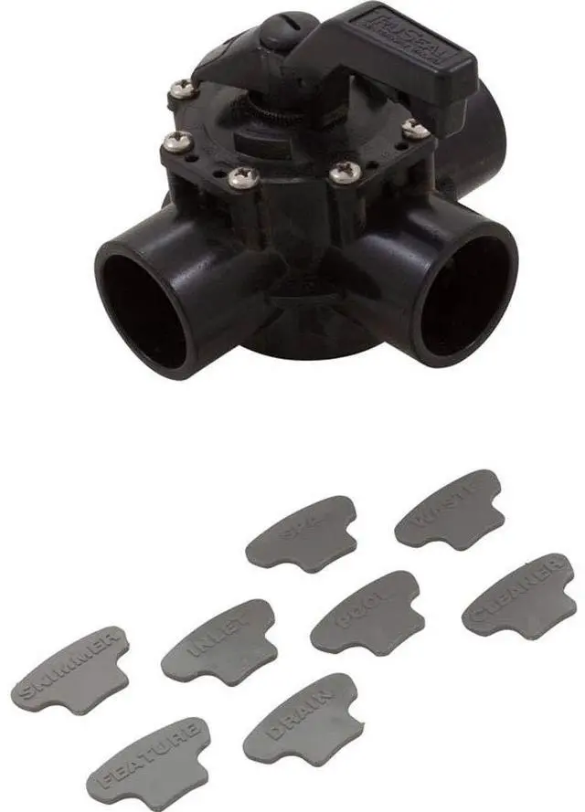 Main image of 2 in. TruSeal Diverter 3-Way Valve 600-7100-CPVC
