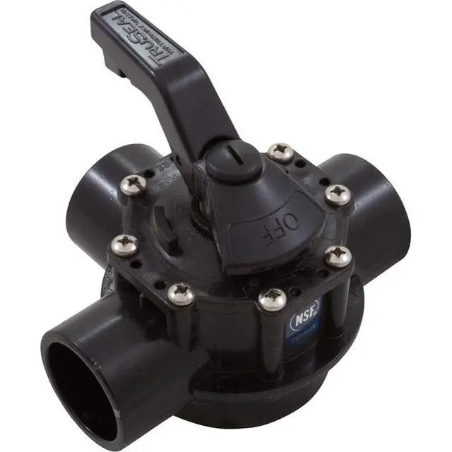 Alt view image 3 of 6 - 2 in. TruSeal Diverter 3-Way Valve 600-7100-CPVC