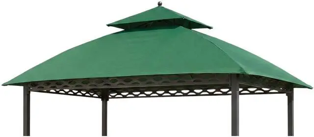 Main image of Reinforced RipLock 350 Replacement Canopy Top Cover Compatible with Pinehurst 8 x 5 Grill Gazebo Model L-GG093PST-B - Green