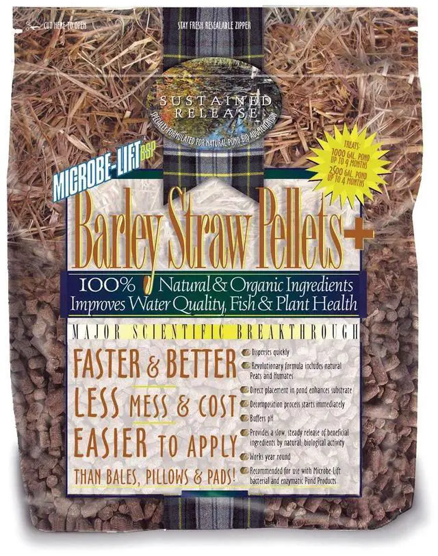 Main image of Eco Labs Ecological Laboratories 240021 Microbe-Lift Barley Straw Pellets Plus, 40 lb