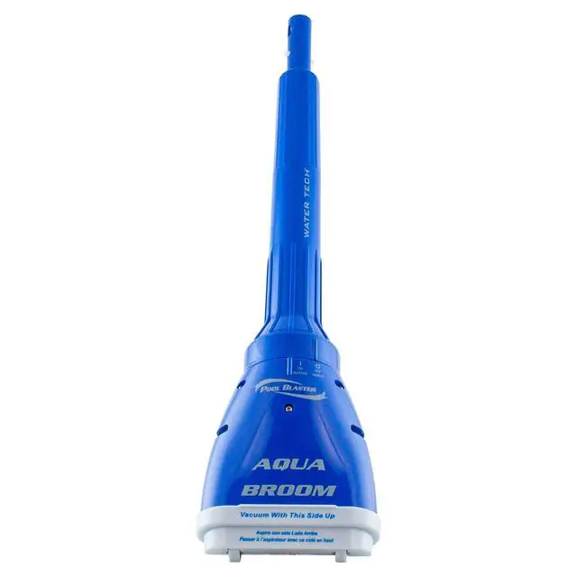 Alt view image 2 of 6 - Aqua Broom Ultra Cordless Pool & Spa Vacuum w/Pole Set for Sand, Silt & Small Debris, Battery-Powered Handheld Hoseless - for Hot Tubs and Tight Spaces in Inground & Above Ground Pools