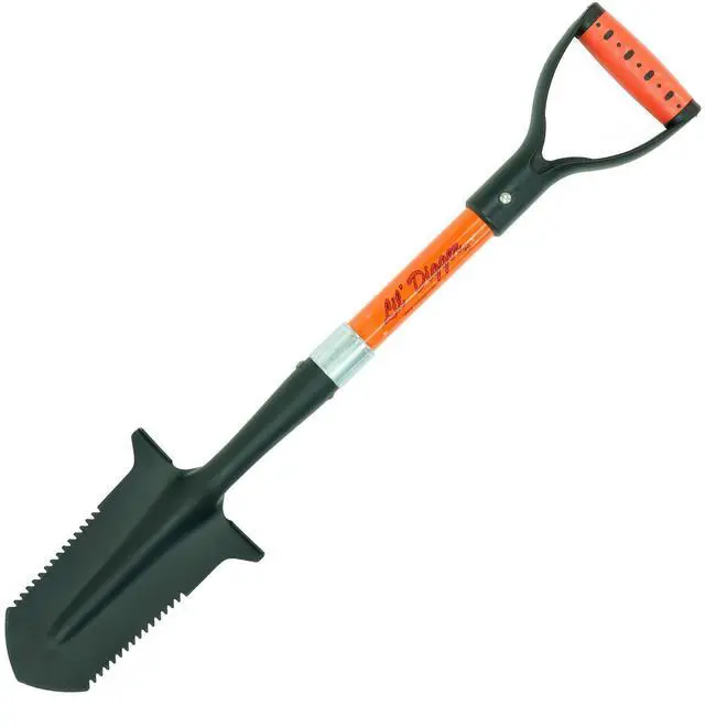 Main image of 29" Heavy Duty Small Double Serrated Shovel