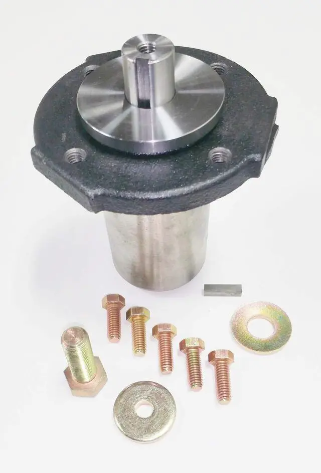 Alt view image 2 of 3 - Lawn Mower Decks Spindle Assembly | Fits Gravely Pro Master and Zero Turn Mower | 58810800, 59202600, 59225700, 59215400, 69219700 Replacement Parts | 6-7/8" Height, Cast Iron Housing