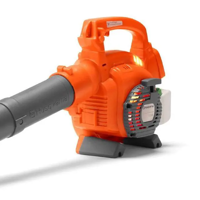 Alt view image 6 of 6 - 125B Kids Toy Battery Operated Leaf Blower & Chainsaw Pretend Play Set