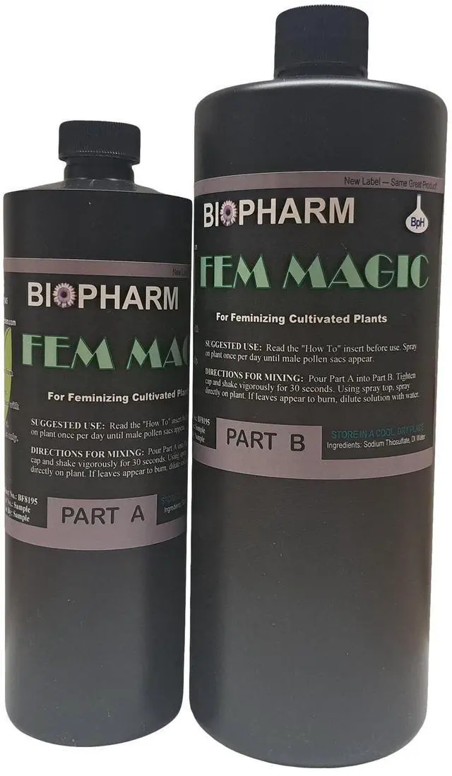 Main image of Fem Magic Seed Feminizer Spray for Medical Plant Cross Breeding, Feminization Spray, One Plant Use