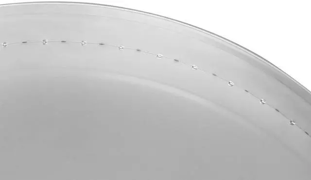 Alt view image 3 of 6 - Celestial Fire Pit Cover for 13 Round Burner Pan (16" Actual Size), Stainless Steel, Wrapped Edge