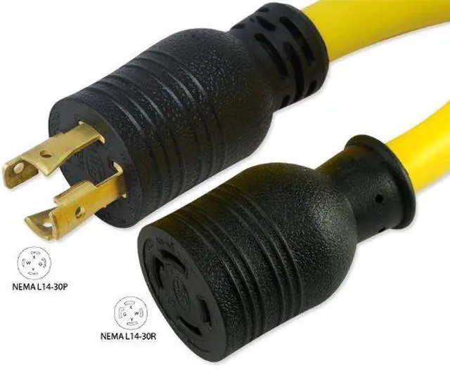 Alt view image 3 of 5 - 20601 L14-30 Generator Extension Cord (25 Feet)
